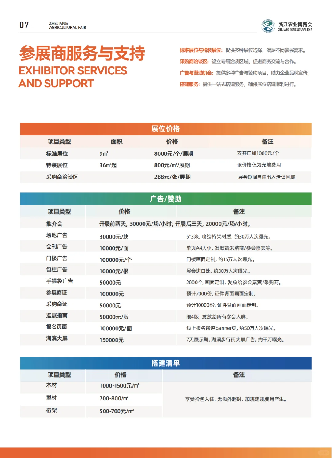 2025浙江农业博览会参展报名中！