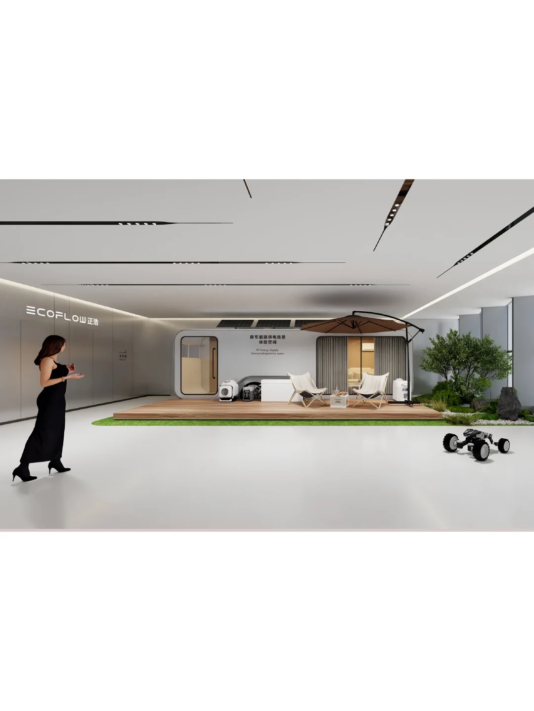 ?假如展厅设计有段位？电池工业