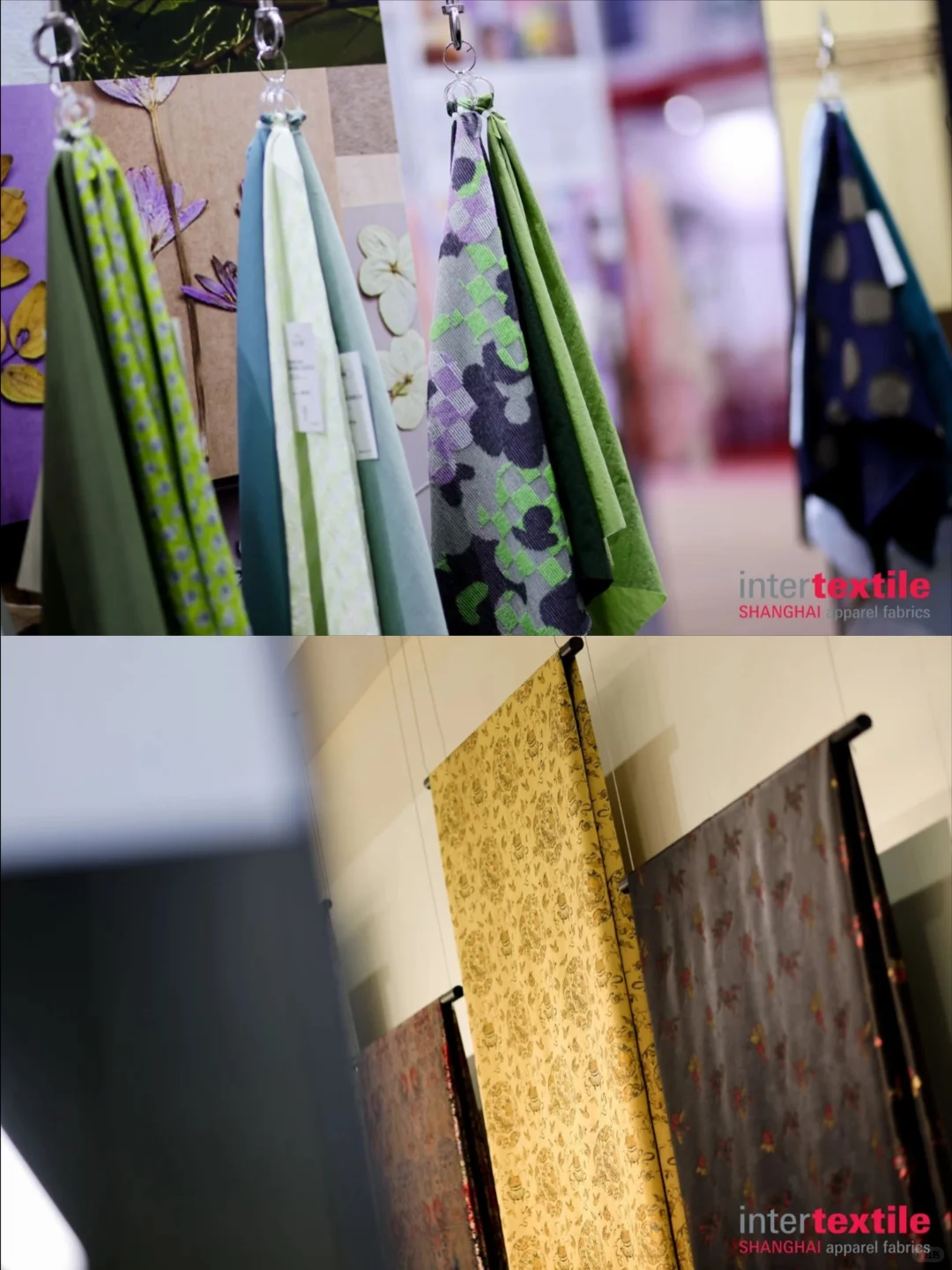 赛服设计师出发上海intertextile纺织展