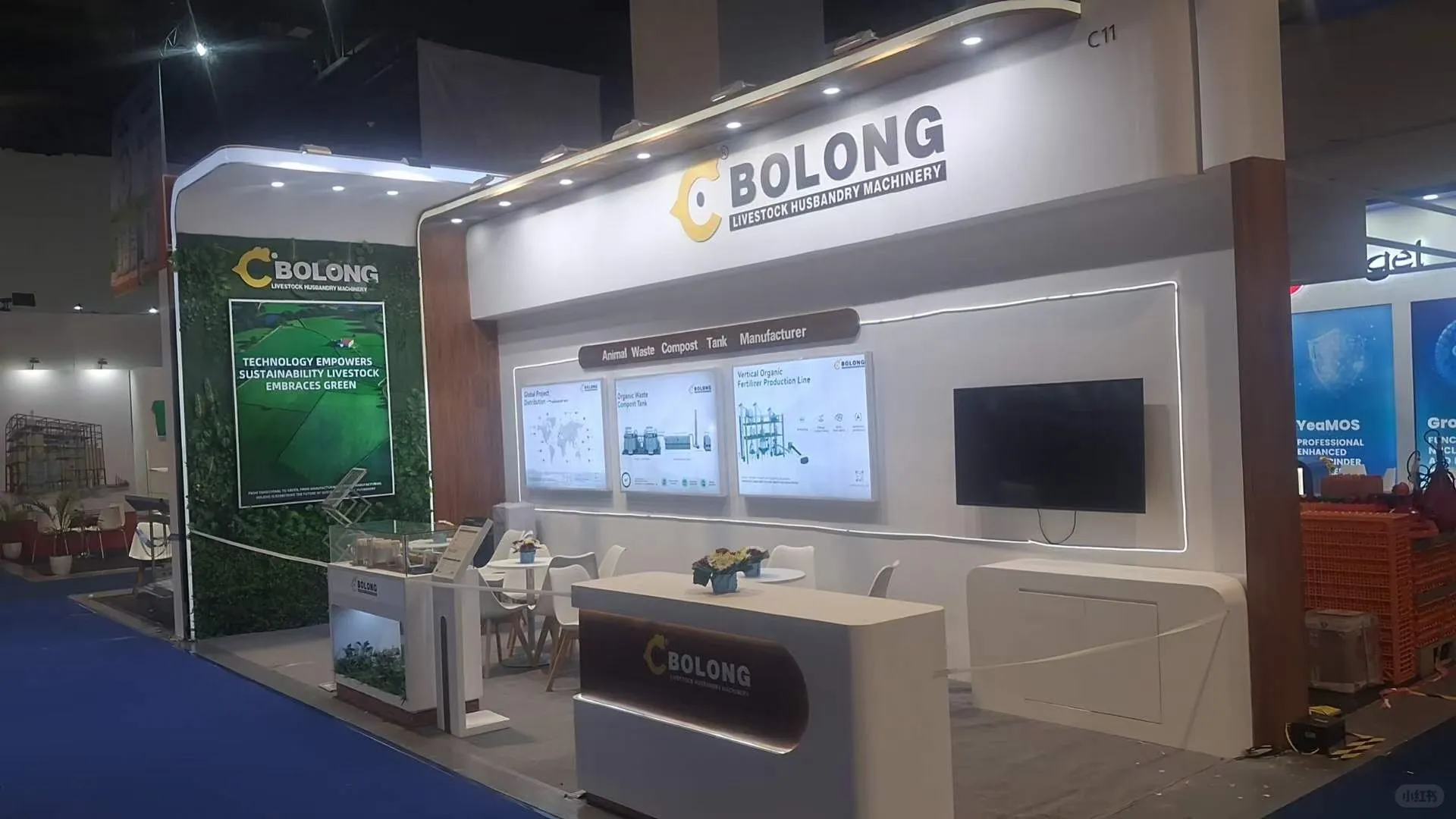 2025菲律宾ILDEX畜牧展，海外展会搭建案例