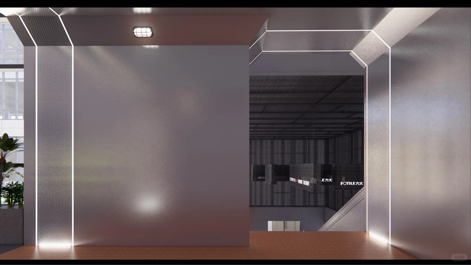 方太未来工厂参观通道，每一处都是纪录片