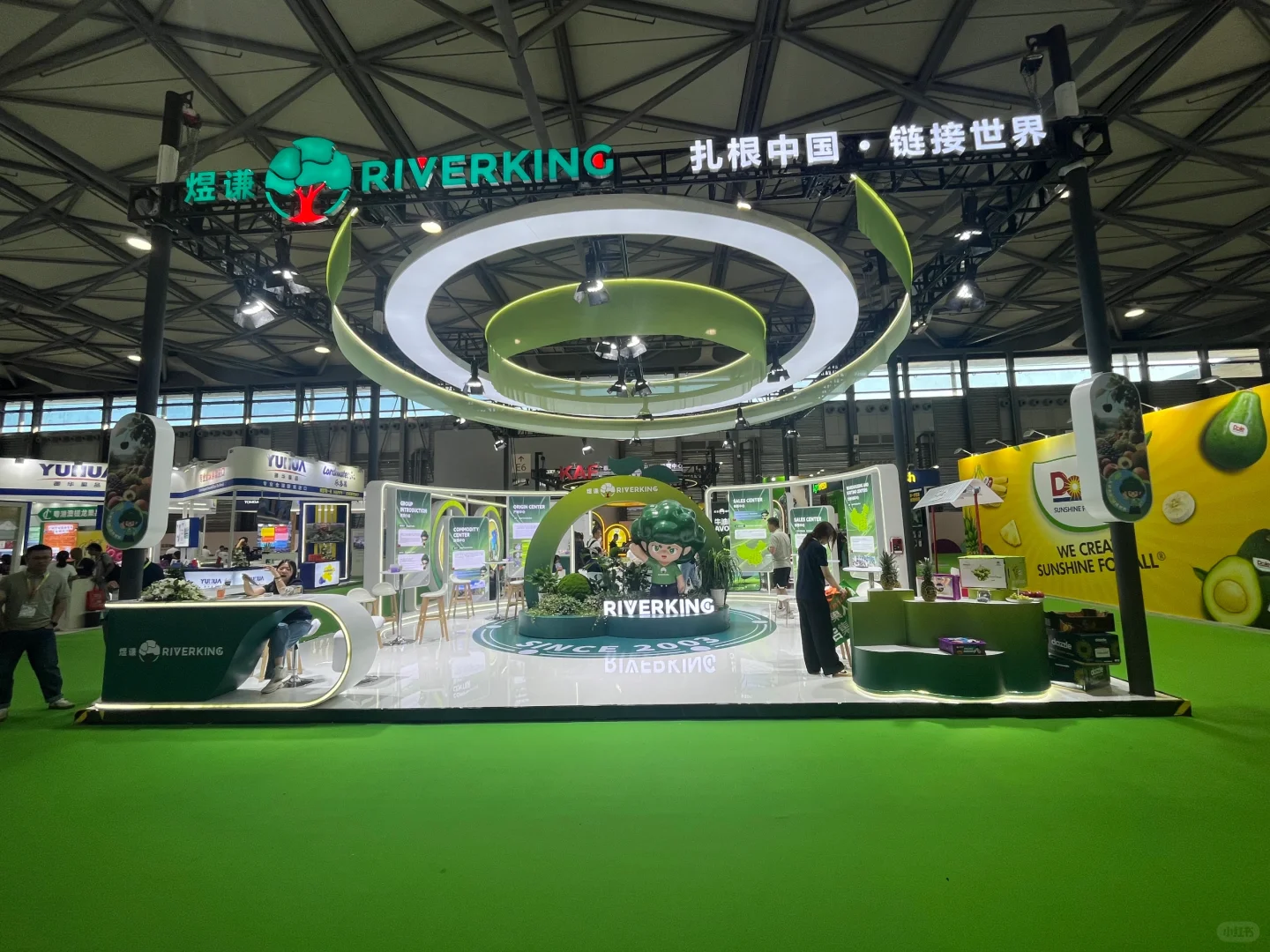 近期展会现场案例分享→水果展✨✨