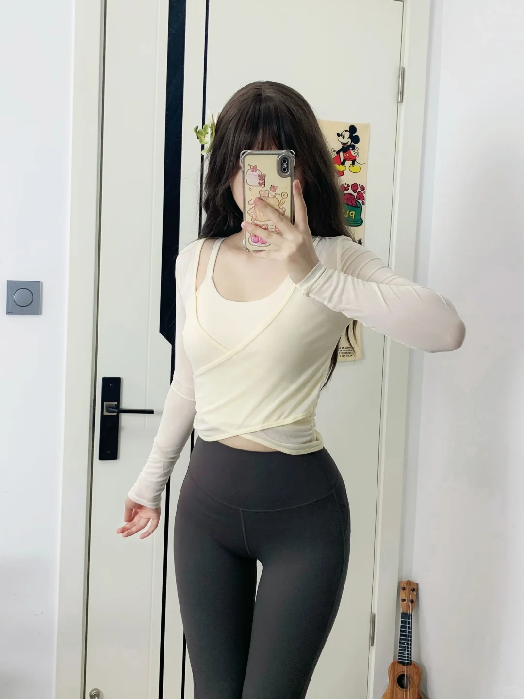 ₊⁺♡̶₊⁺棕色系?瑜伽服真的好纯欲好好看.*·°