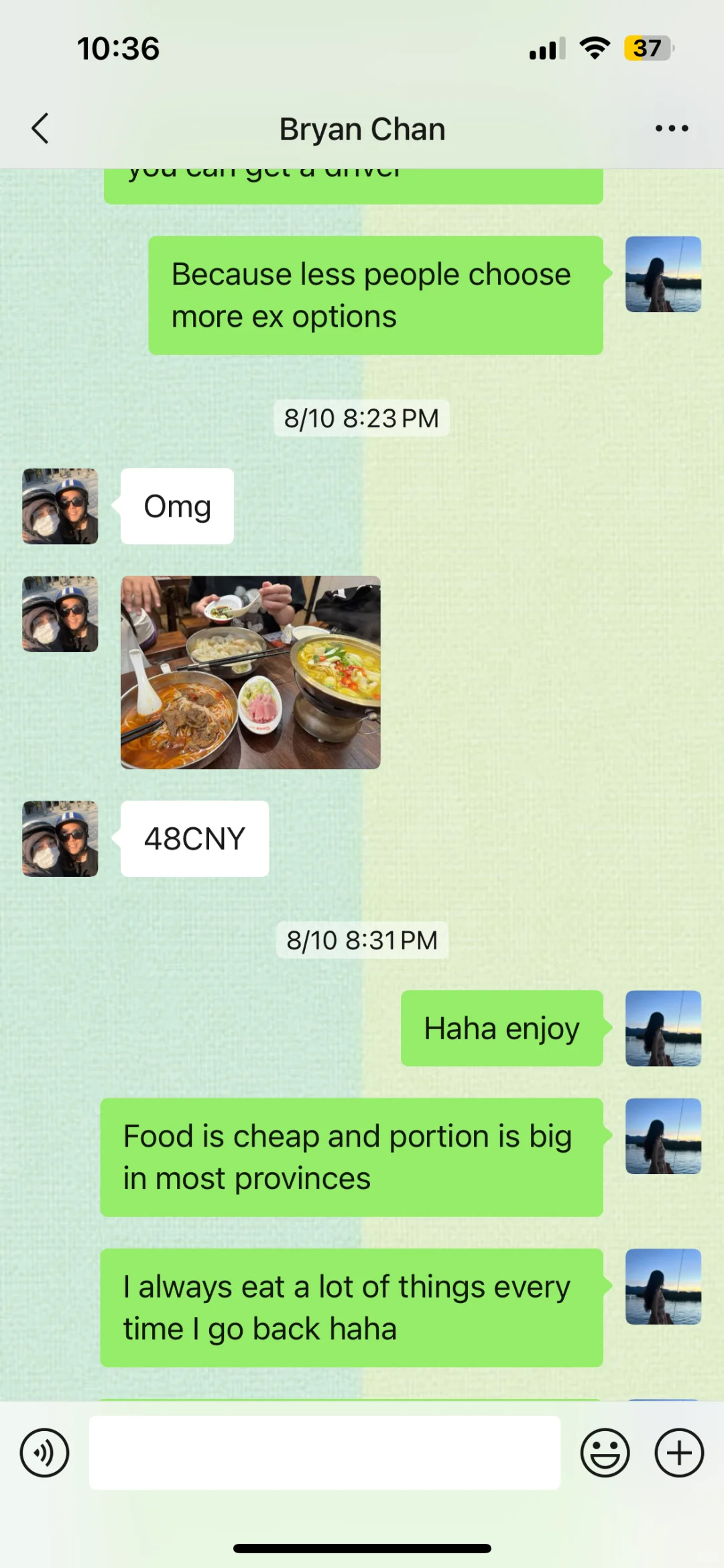 新加坡同事第一次去中国旅游