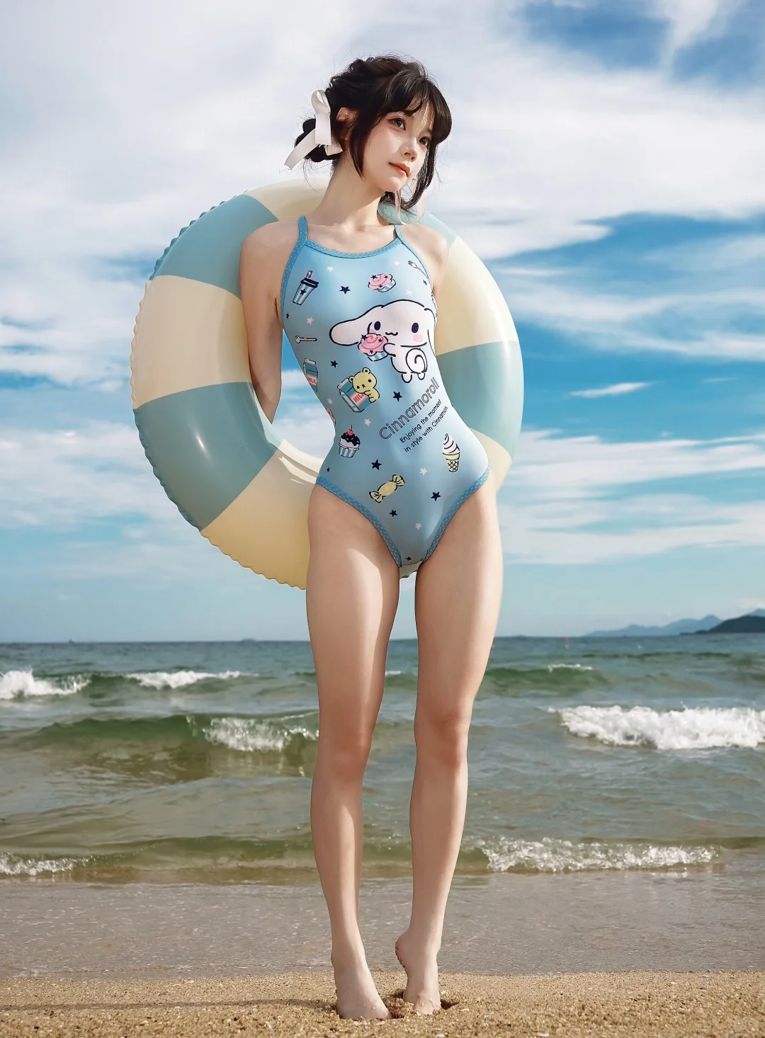 滩上的人在等日落，而我在等一句忘了说的话