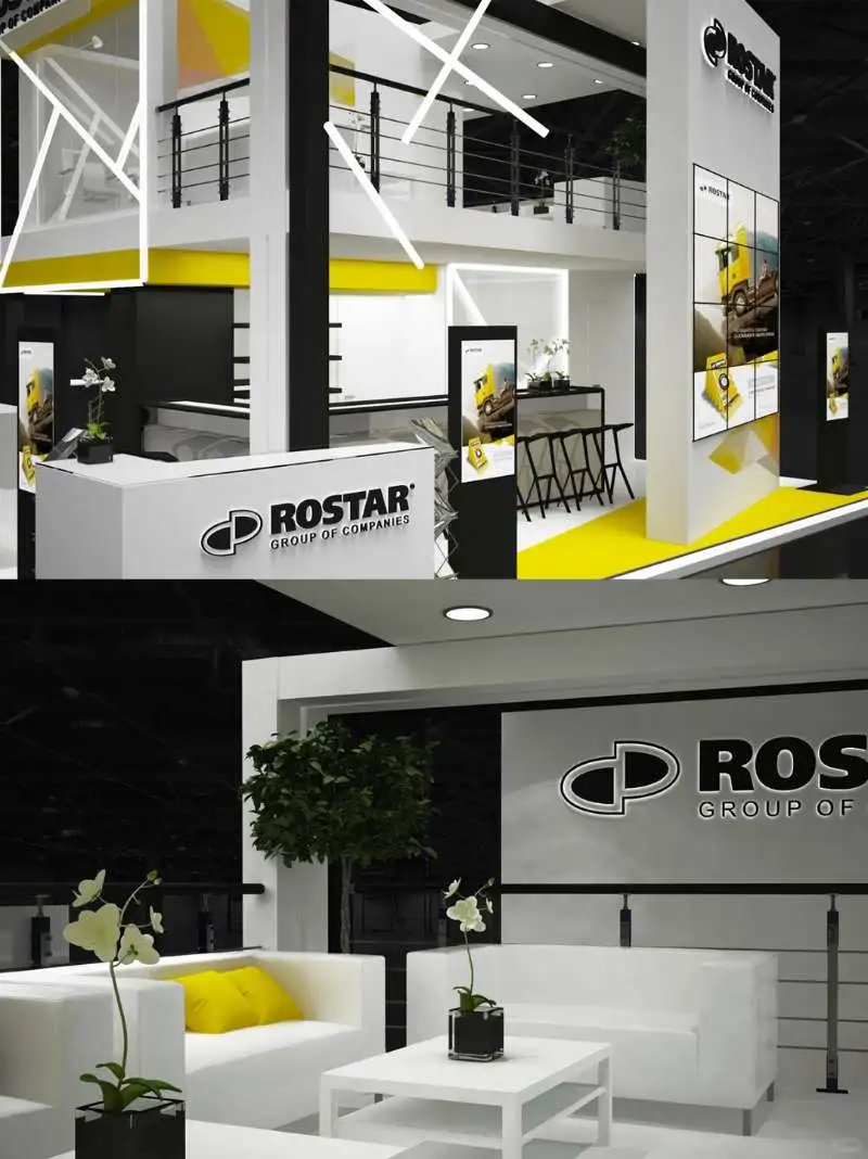 机械设备展览会 工业展展位设计搭建