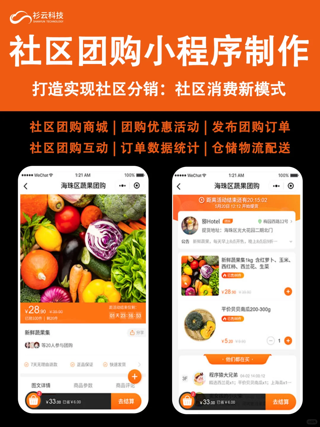 社区团购小程序新玩法！社群分销解运营难题