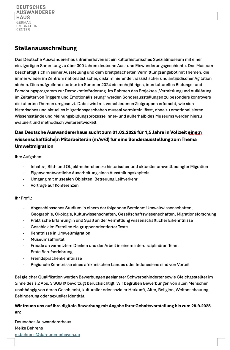 ??可持续发展 - 展会・职位・读博机会