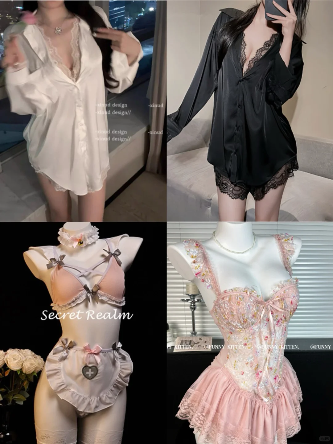 七夕烧烧睡裙合集?预算几十元也能封神！