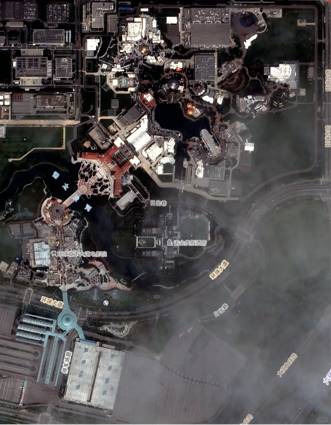 通州文旅区诺金会展中心8月22日卫星影像