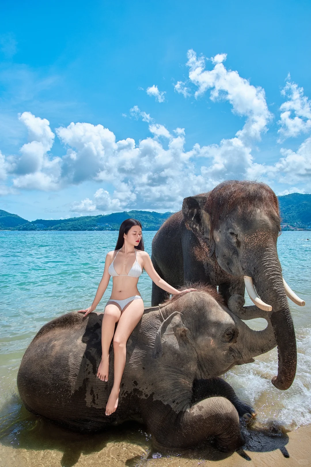 普吉岛旅拍|被沙滩小象治愈的海边浪漫??