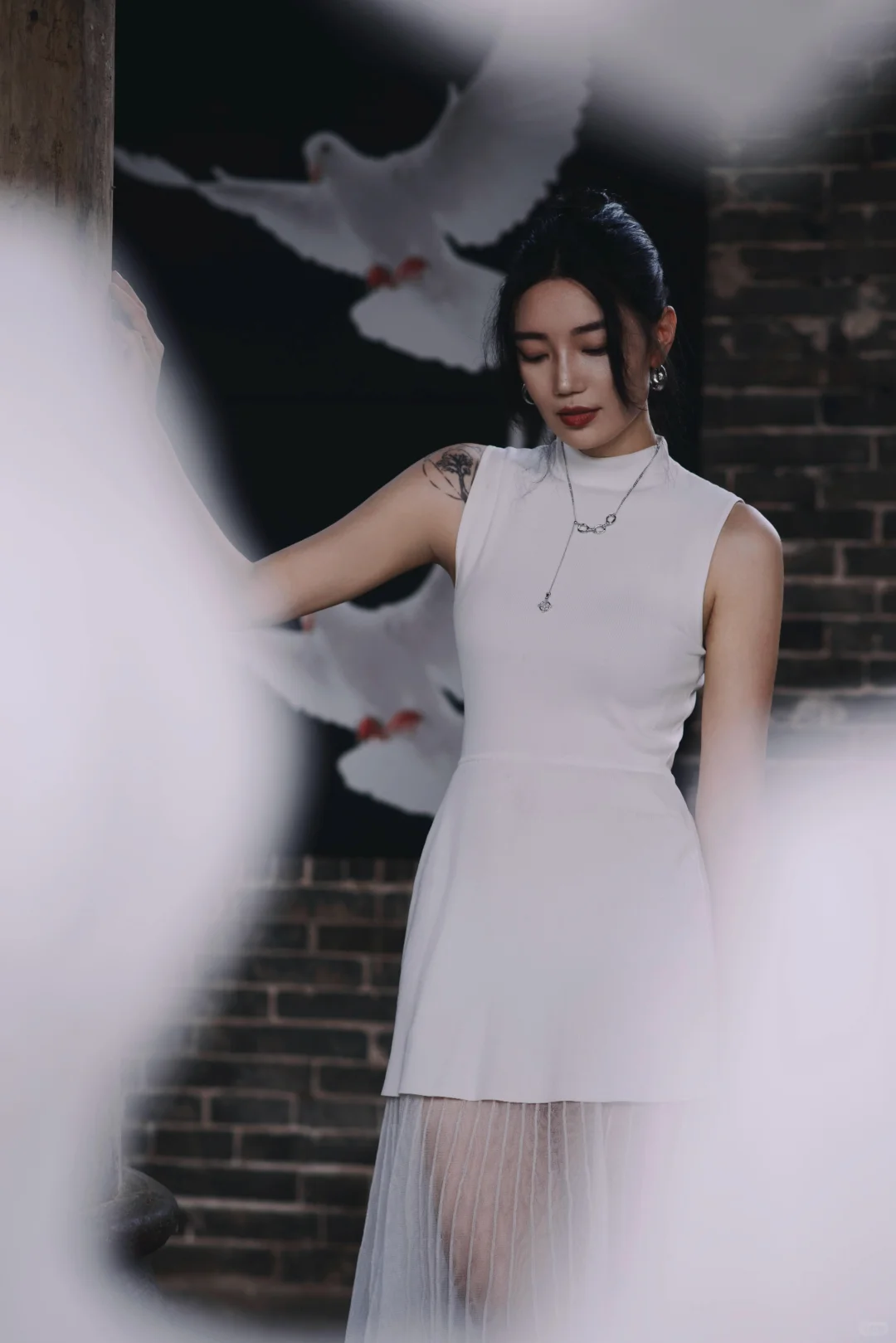 石家庄艺术展拍照 这么近 那么美