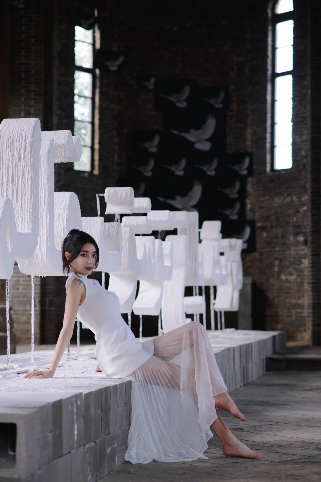 石家庄艺术展拍照 这么近 那么美