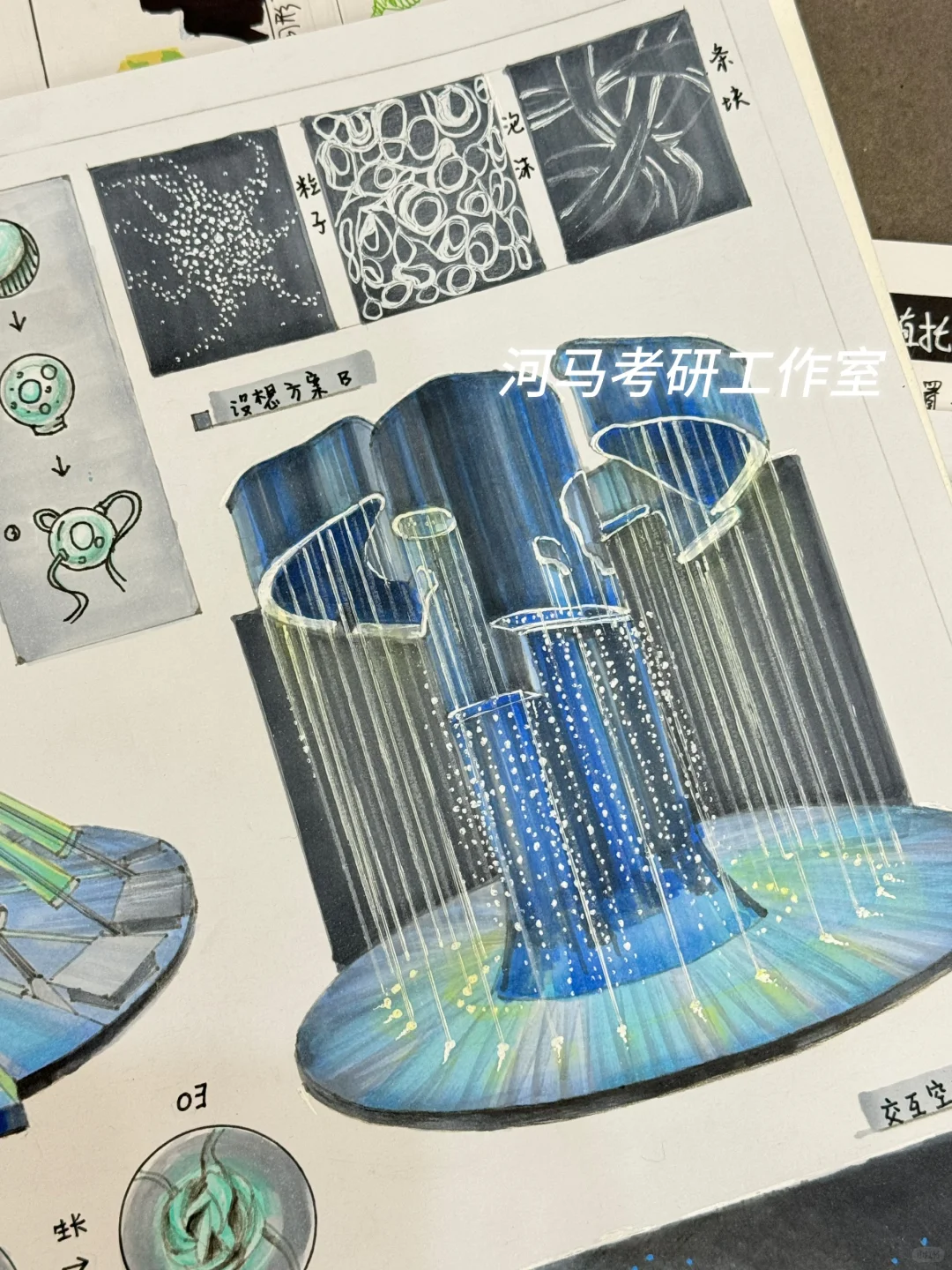 2️⃣6️⃣考研交互装置手绘画面积累???