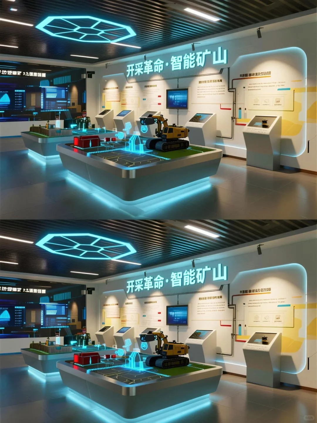 ?矿山变青山！华能煤炭展厅设计绝了