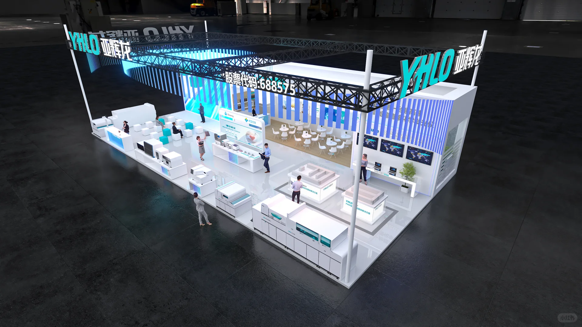 ??德国慕尼黑智慧能源展｜工业科技风展台