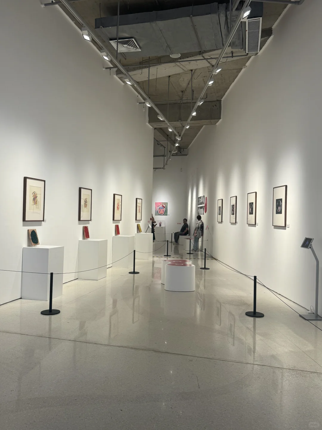 打卡kitty光影展，今日是甜妹～