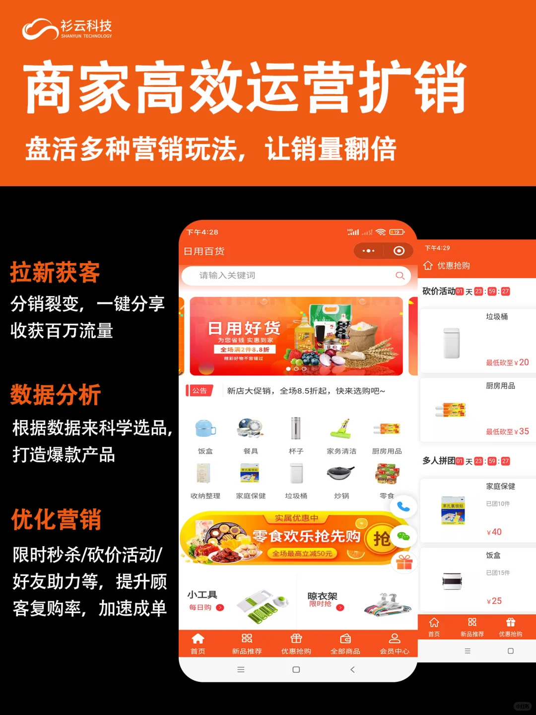 社区团购小程序新玩法！社群分销解运营难题