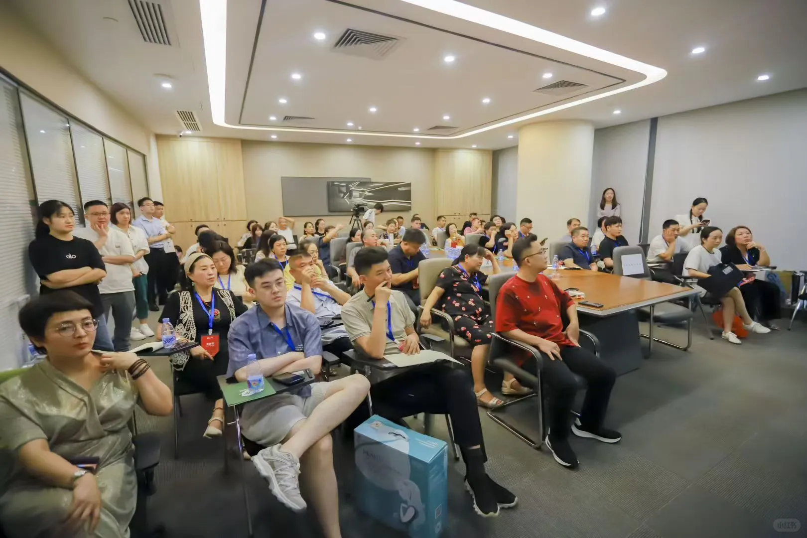 终于去到线下了！???