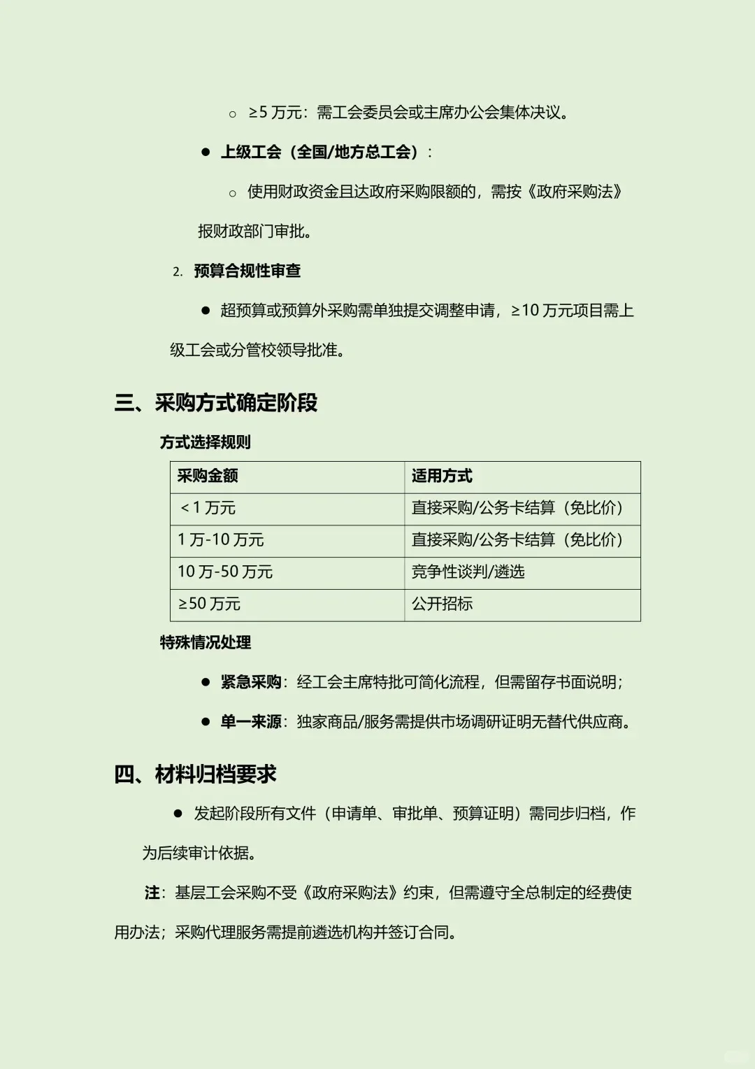 工会 采购项目 发起流程