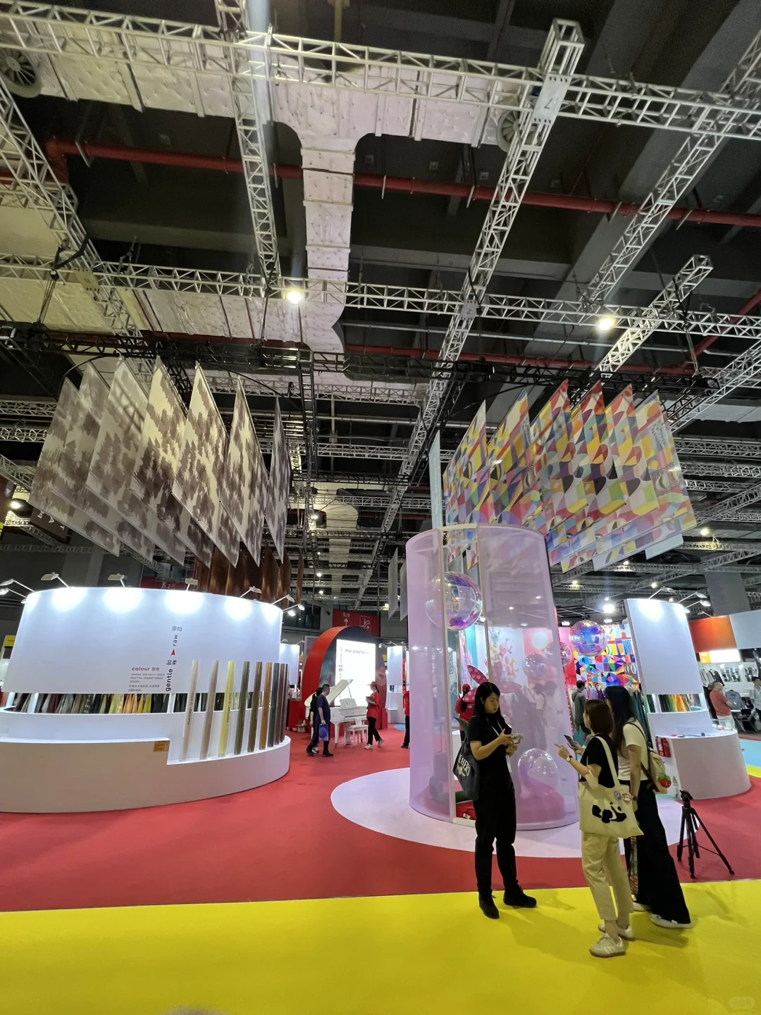 INTERTEXTILE 面料辅料展的一天