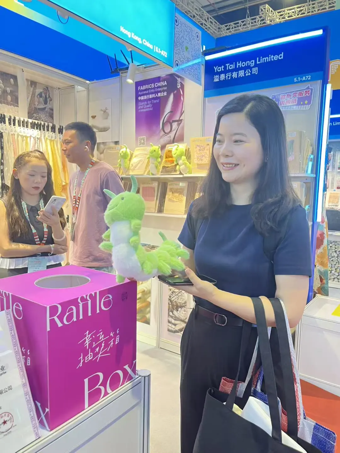 上海面料展真的太好逛了！