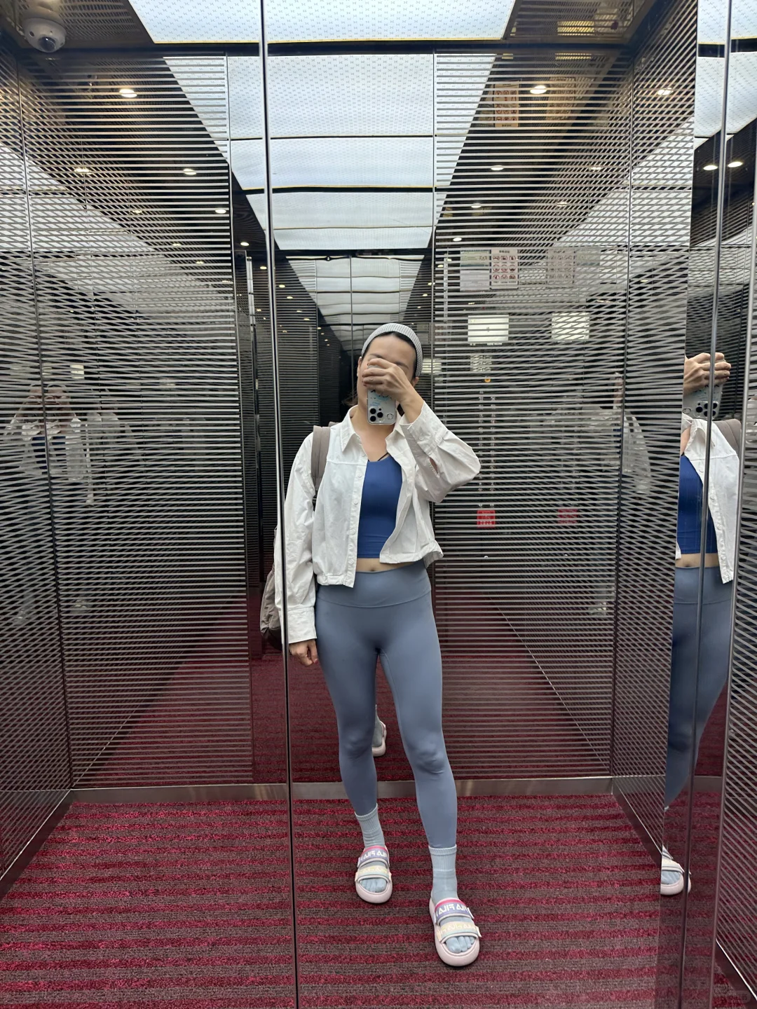 ootd瑜伽运动穿搭?