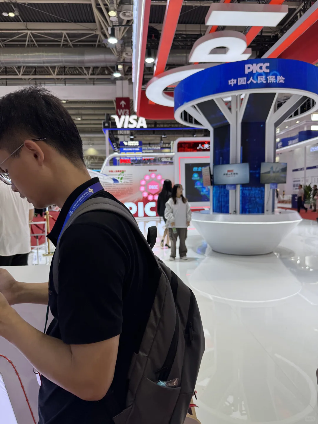 欢迎大家来链博会人保展台