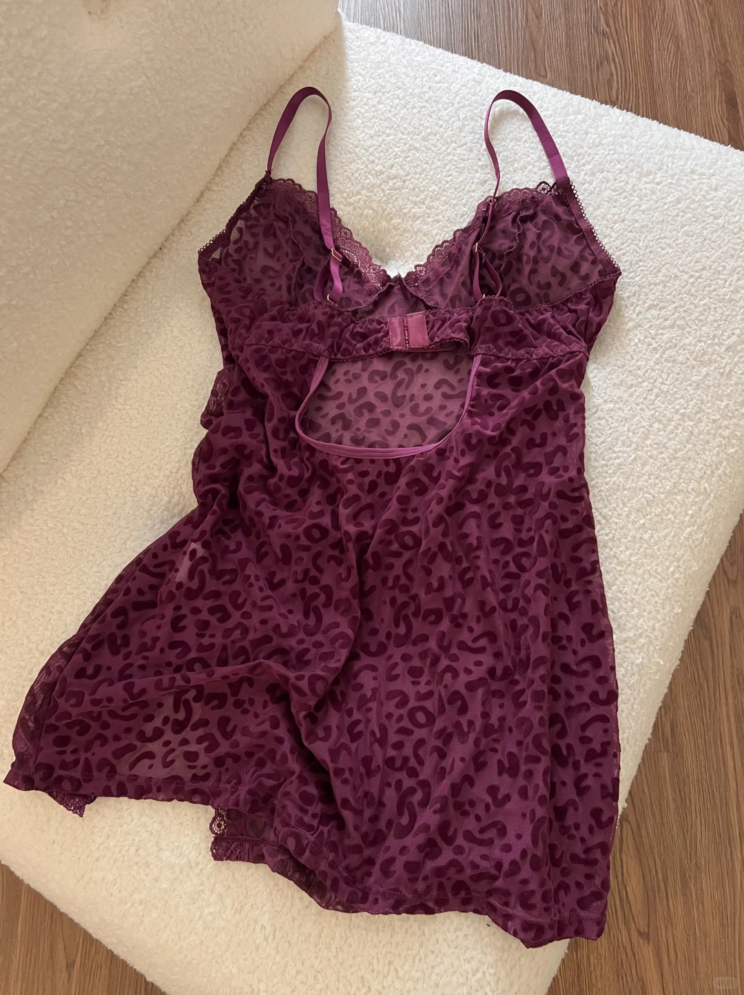 好喜欢我的紫色睡衣～