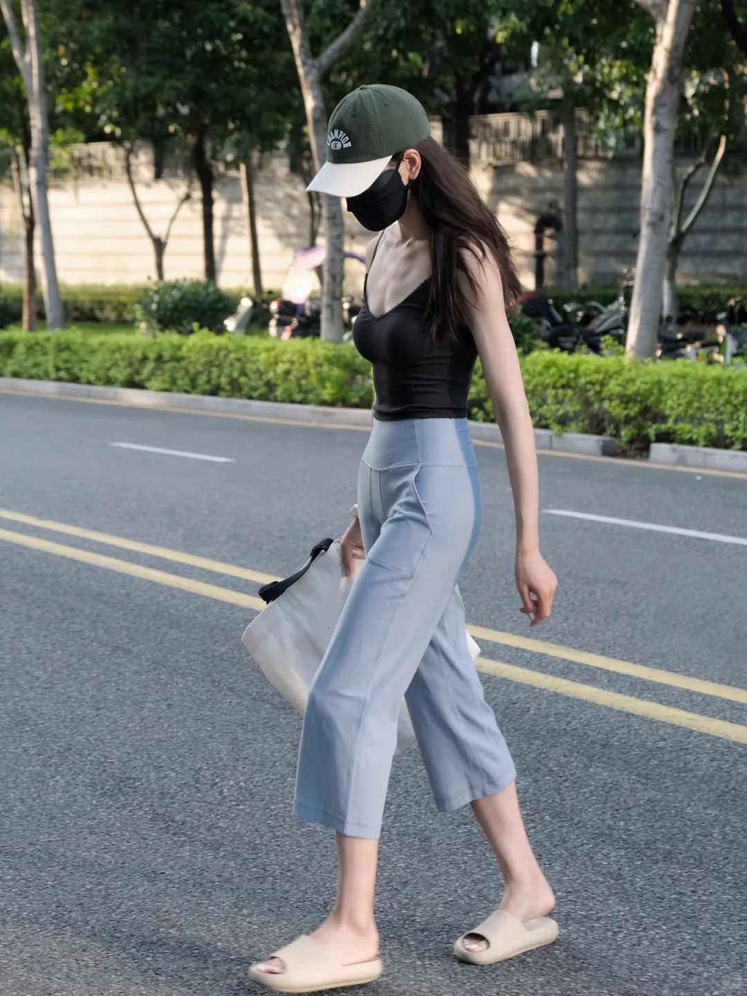 lululemon 23寸瑜伽裤 168cm穿是灾难吗？