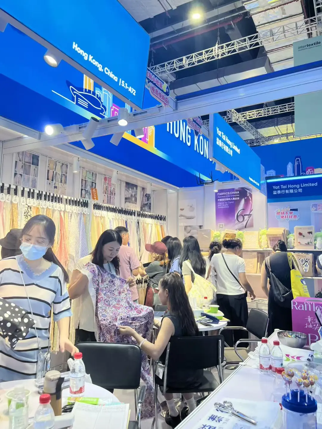 上海面料展真的太好逛了！