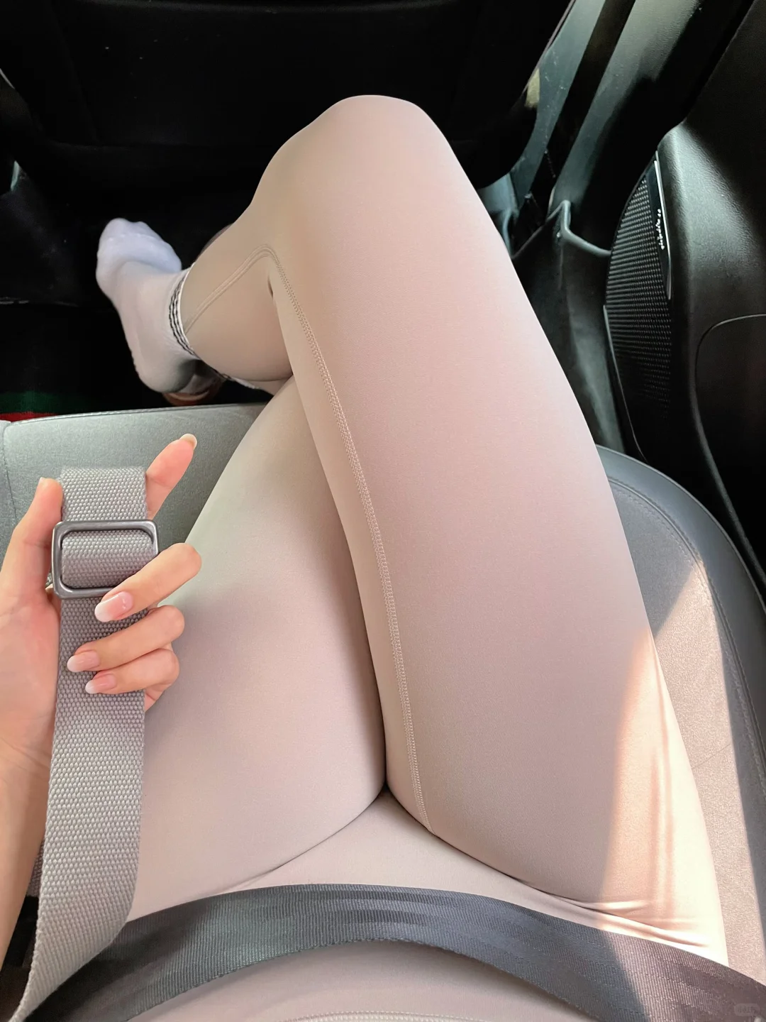 穿了跟没穿一样的裸感瑜伽裤yyds