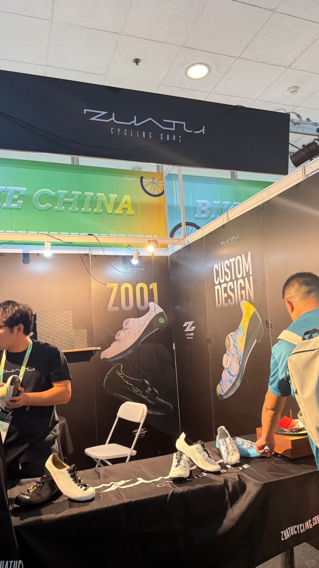 “垃圾自行车展，我去逛珠宝展了。