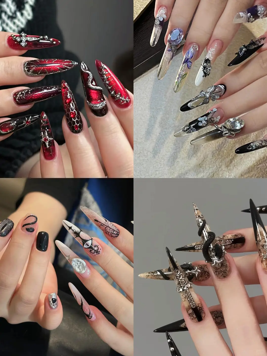 个性小众甜酷辣妹美甲！泰裤辣！