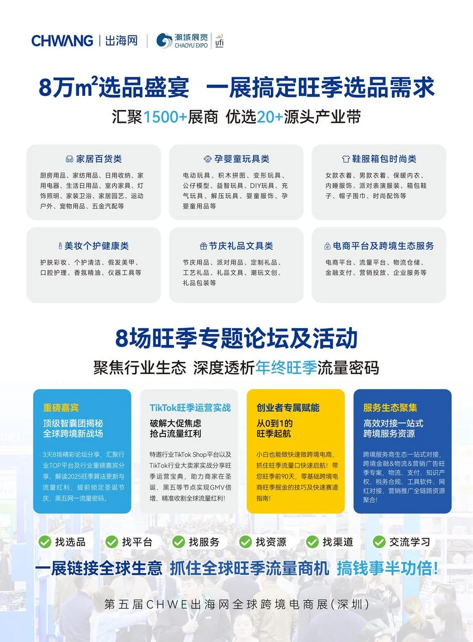 在深圳！跨境电商行业最大的选品展