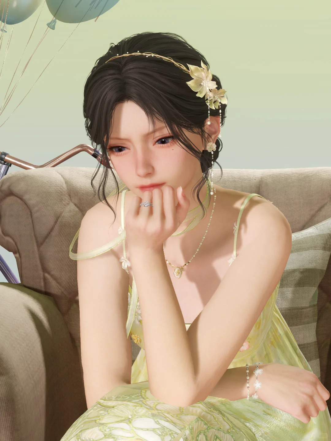 想看看各位夫人的脸