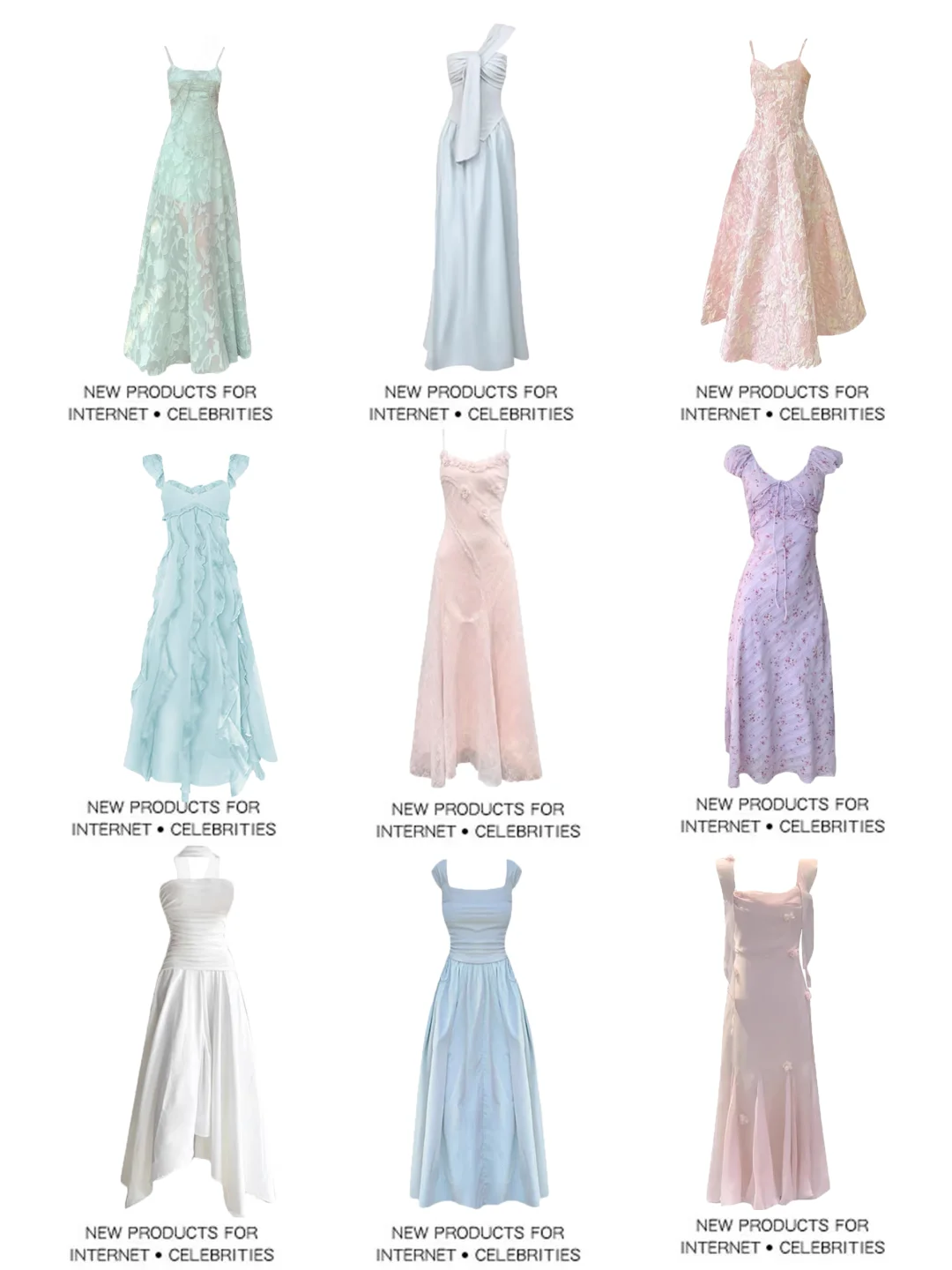 夏日仙气长款连衣裙｜辣妹日记?