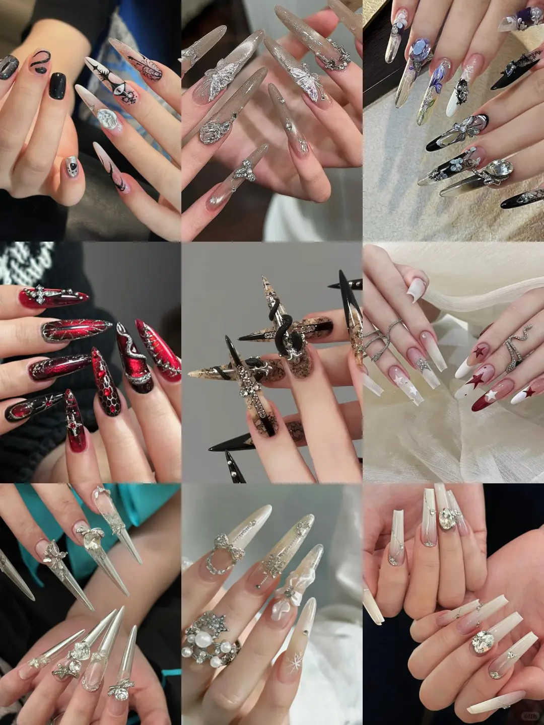 个性小众甜酷辣妹美甲！泰裤辣！