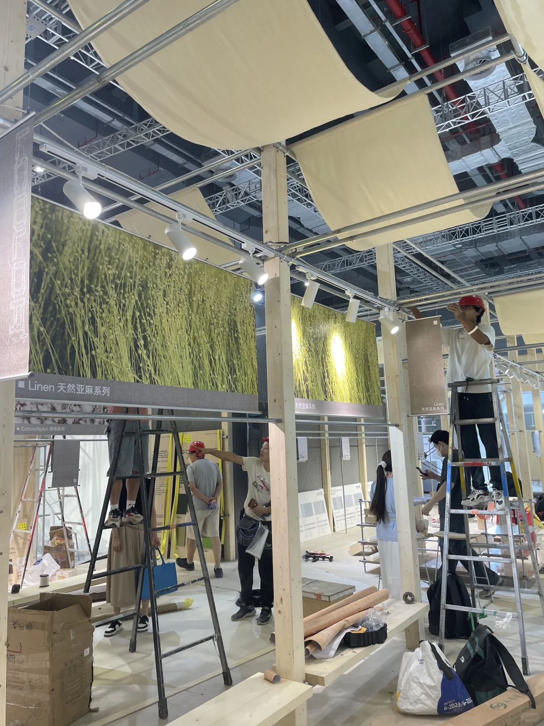 品川｜展会装修预热中