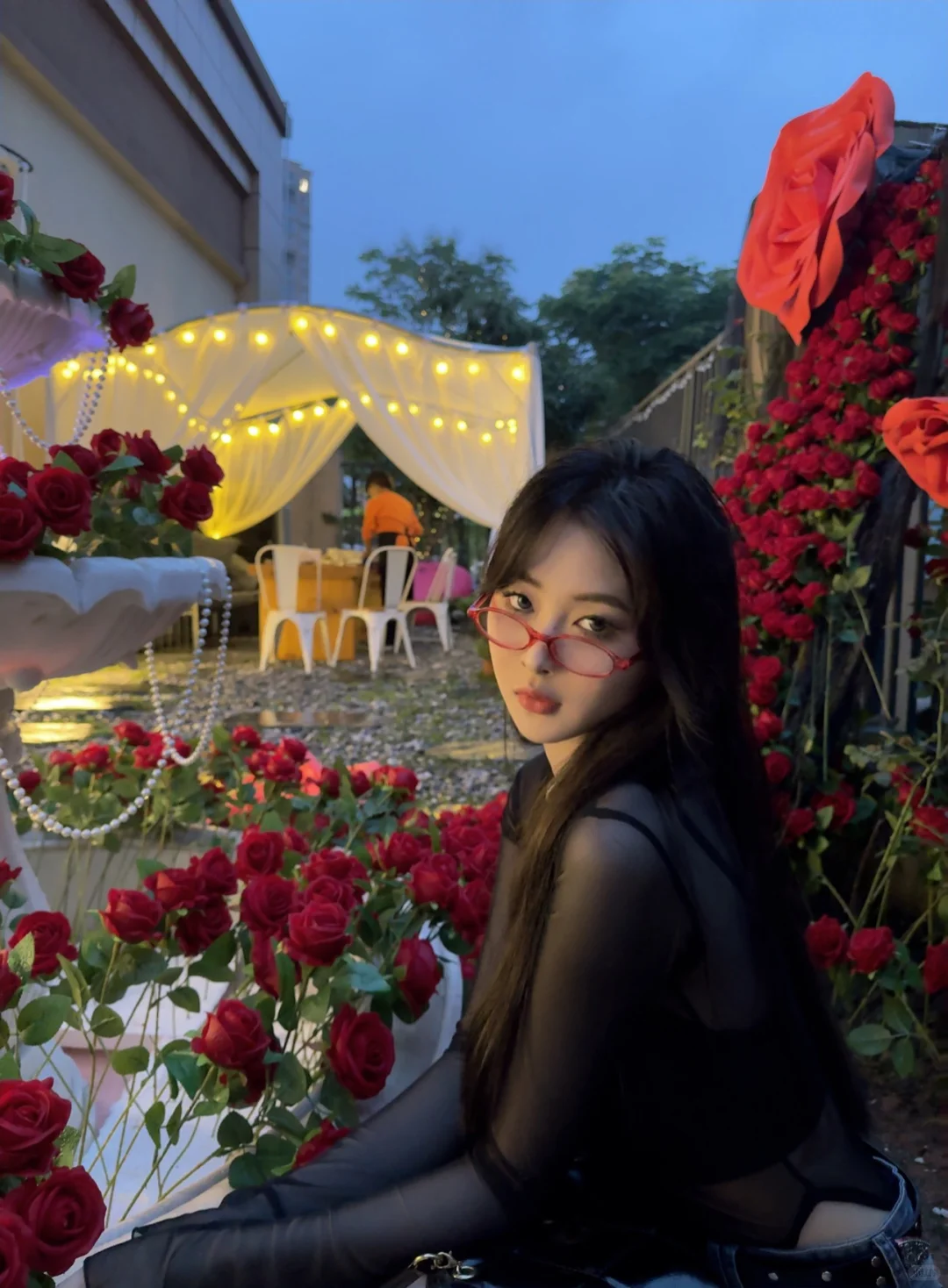 黑丝上衣也太辣了吧???