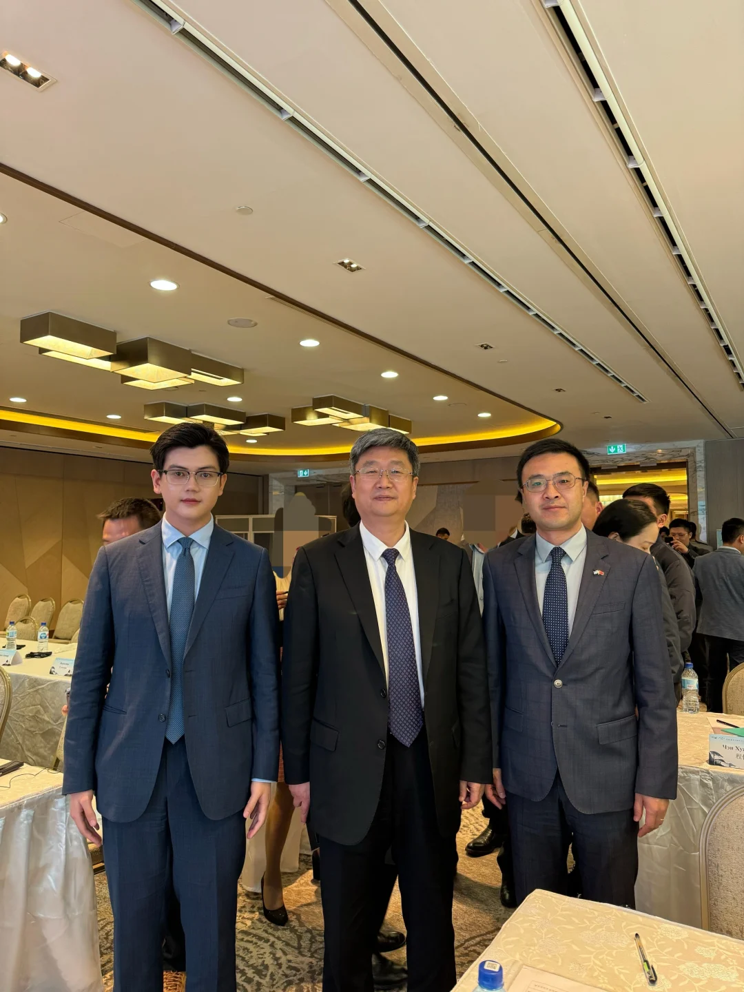 安徽省副省长孙书记和使馆王参赞