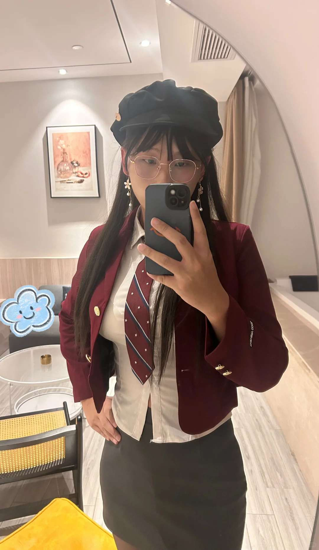 天凉了准备大胆穿一回，家人们1or2？