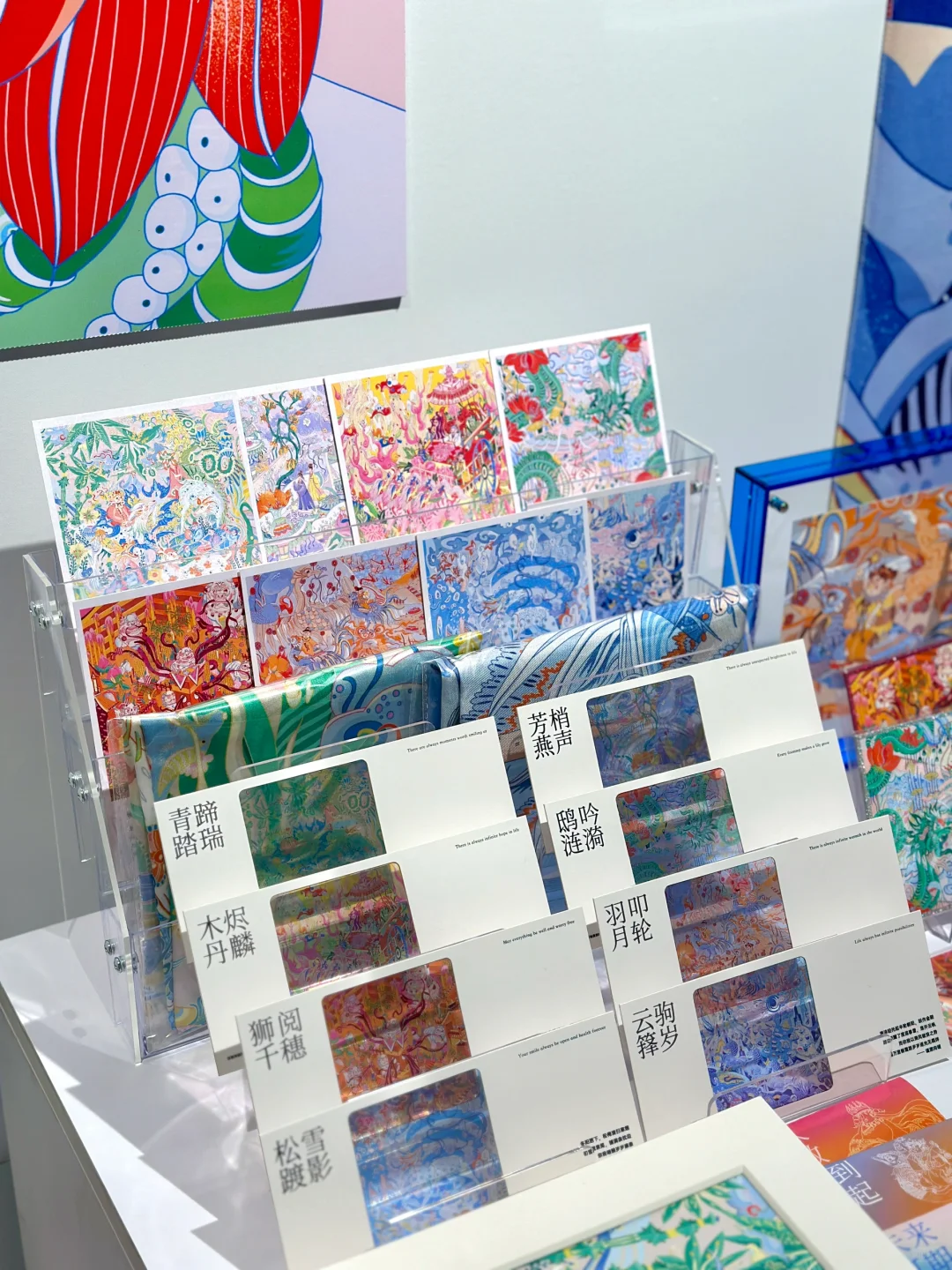 快来看拥有一整面墙的毕业展！