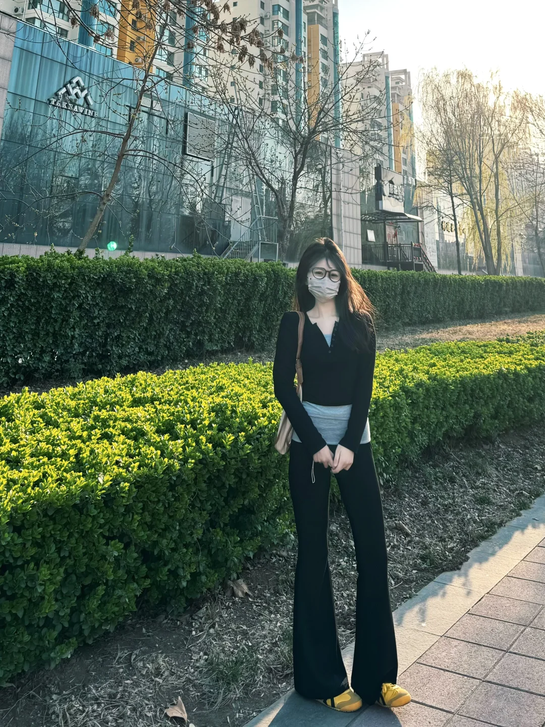 170 115｜期待春天 好显瘦的一套～