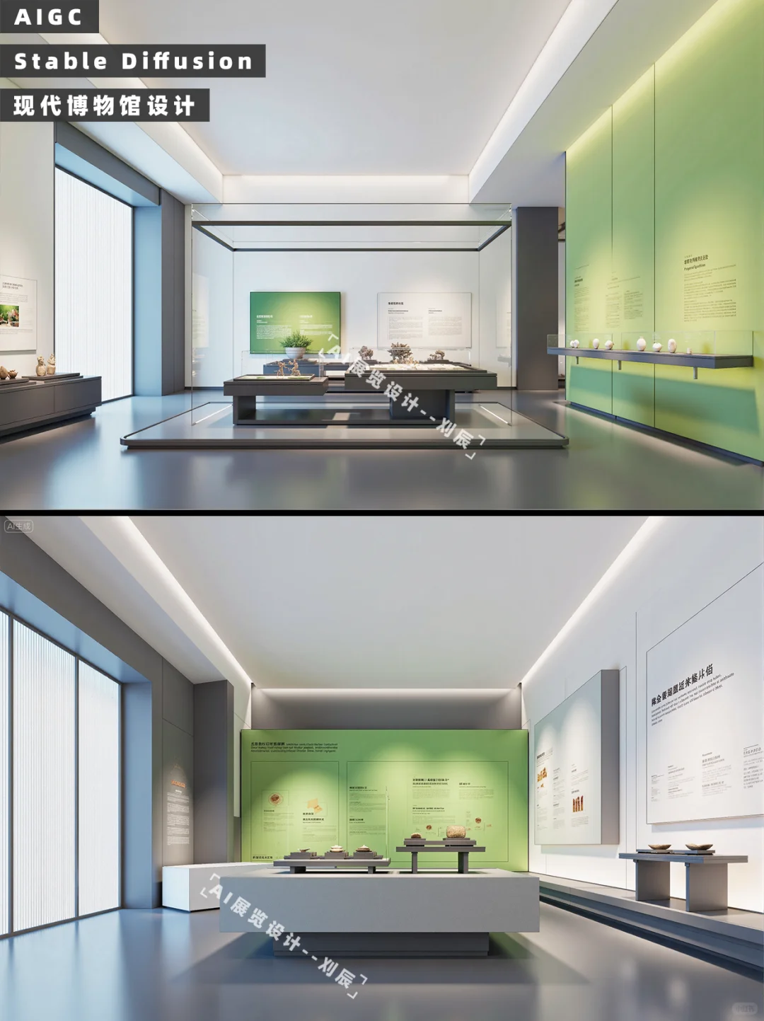 【第六十六期】AIGC现代博物馆设计
