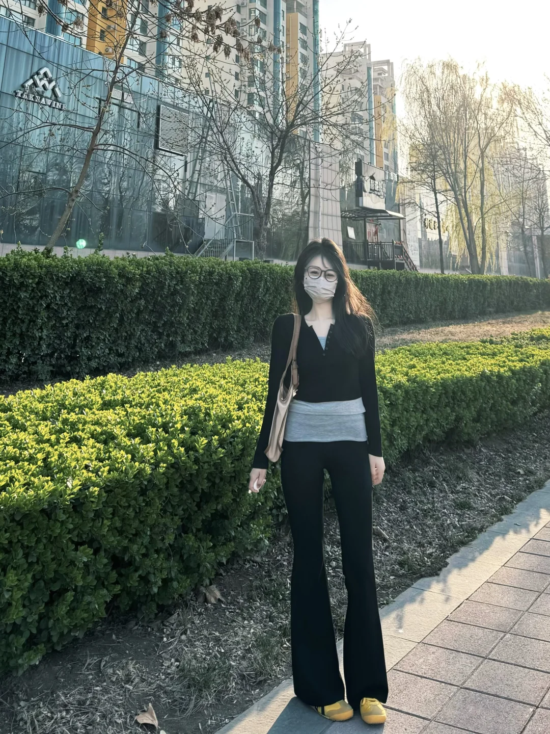 170 115｜期待春天 好显瘦的一套～