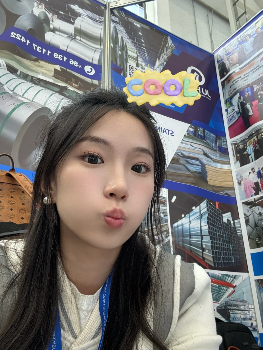 莫斯科冶金展，交个展会的作业