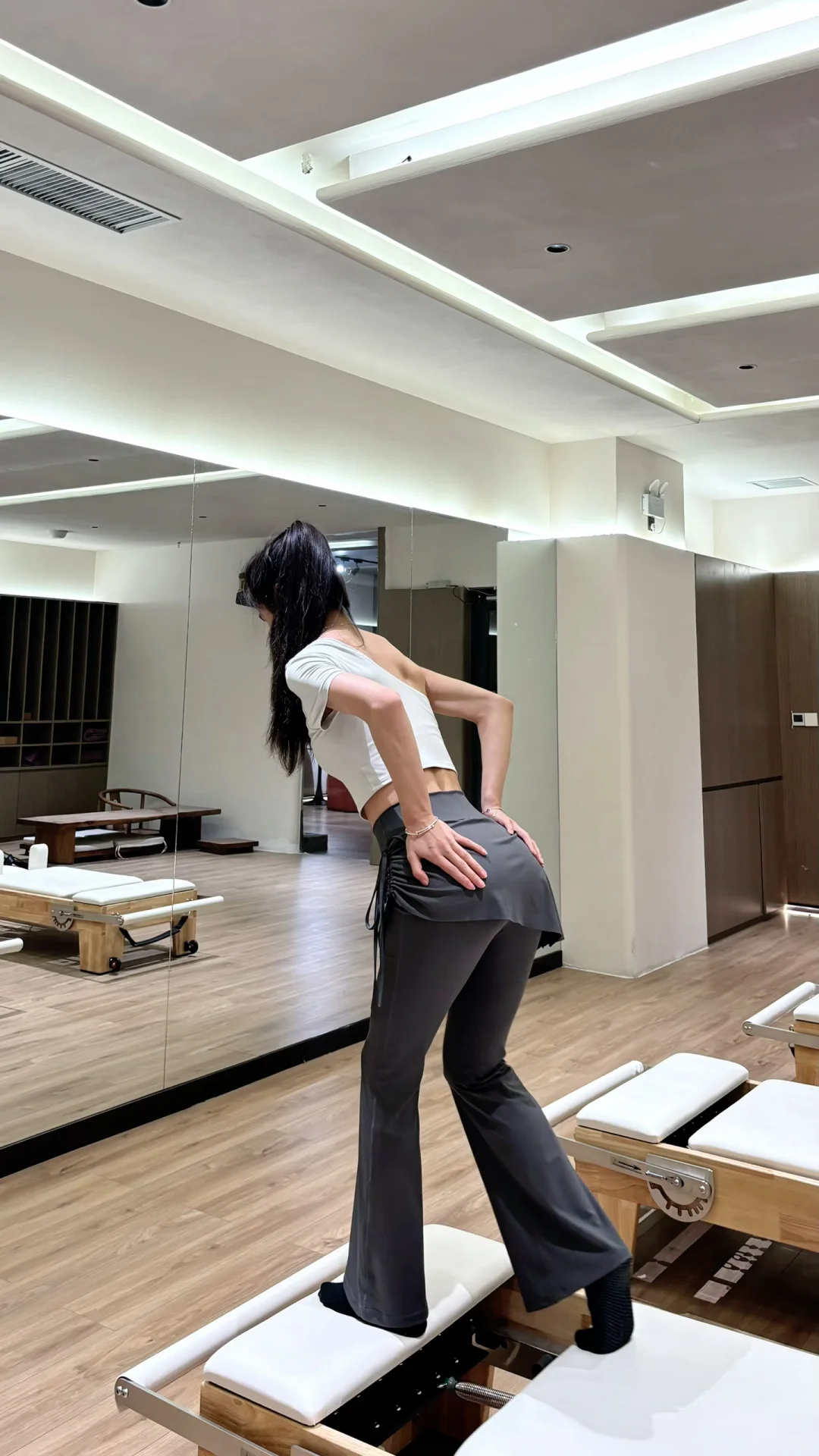 练了普拉提身材越来越好啦