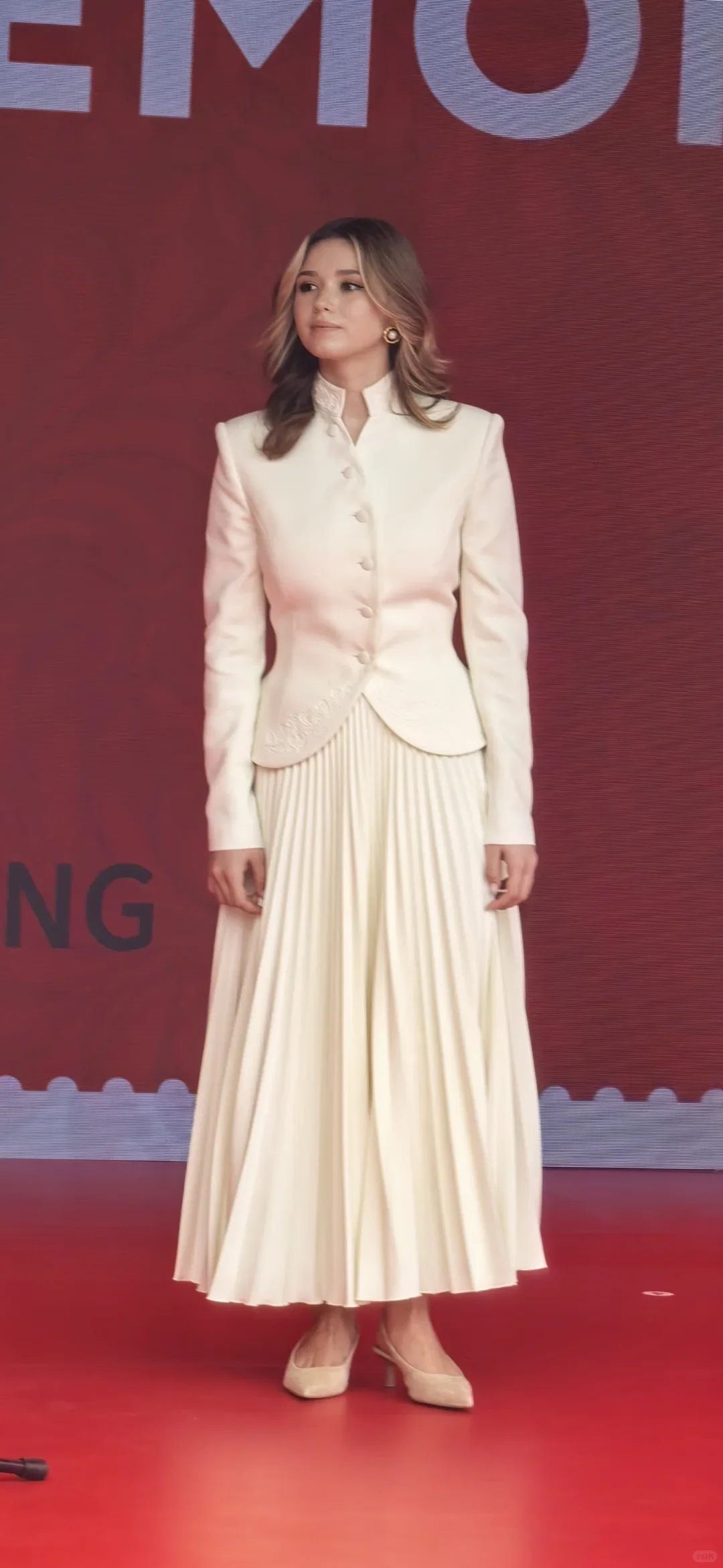 8月28日花滑K宝出席展销会开幕式1⃣️