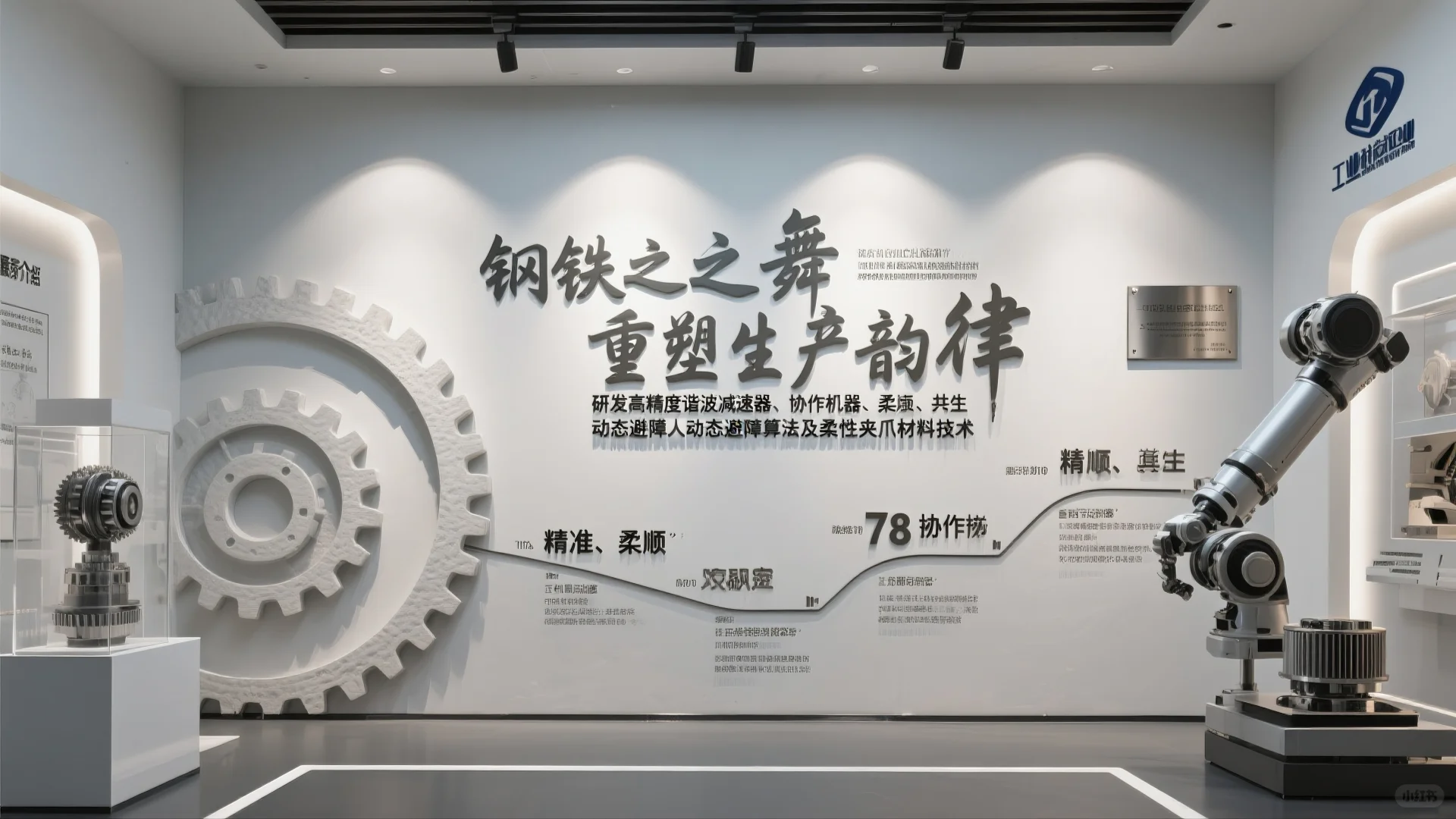 原创展厅设计案例｜工业机器人科技企业展厅